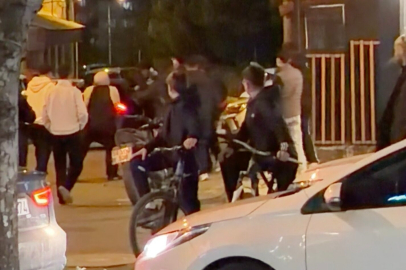 Kapaklı'da Gençler Arasında Taşlı Sopalı Kavga