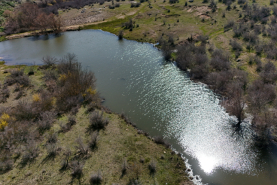 Kırklareli'nde Yündalan Göleti'nin Doluluk Oranı Yağışlarla Arttı