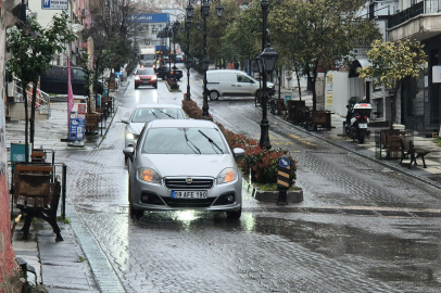 Tekirdağ'da Sağanak Yağış