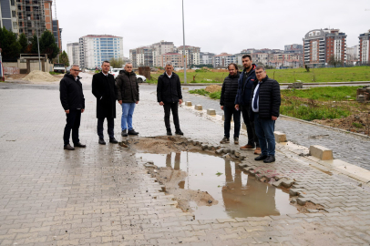 Başkan Sarıkurt Altyapı Çalışmaları Nedeniyle Bozulan Yolları İnceledi