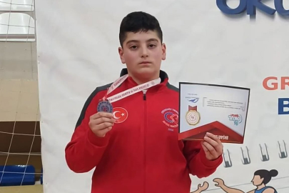 Çerkezköy’lü Güreşçi Ömer Öztürk Bölge İkincisi Oldu