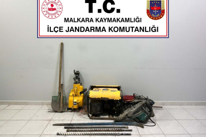Tekirdağ'da Kaçak Kazıya Suçüstü: 3 Şüpheli Yakalandı