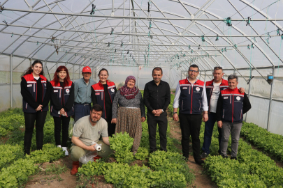 Edirne’de Hibe Destekli Sera Ziyaret Edildi