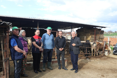İpsala’da Büyükbaş Hayvancılık İşletmesine Ziyaret