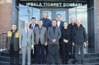 İslam Köse, İpsala Ticaret Borsası’nı Ziyaret Etti