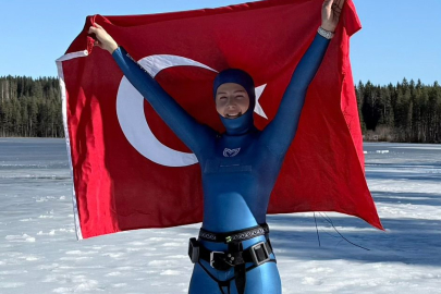 Milli Sporcu Erken, Finlandiya'da Dünya Rekoru Kırdı