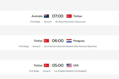 A Milli Takım'ın Dünya Kupası Fikstüründe Değişiklik