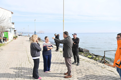 Başkan Nallar Sahil Çalışmalarını Yerinde İnceledi