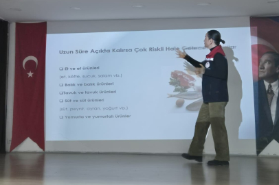 Ergene’de Öğrencilere Gıda Güvenliği Eğitimi Verildi