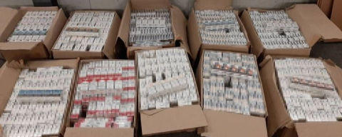 Otobüste Tavan Klimasına Gizlenen 45 Bin 200 Paket Sigara Gümrüğe Takıldı