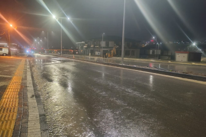 Tekirdağ'da Sağanak Yağış Etkili Oldu