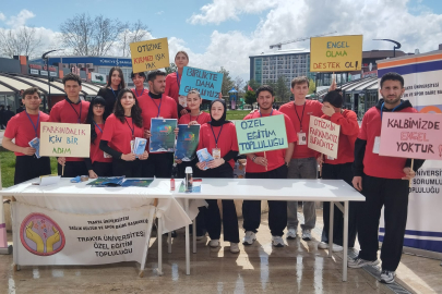 Trakya Üniversitesi’nde Otizme “Kırmızı Işık”