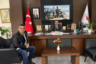 Üretici Cem Arı’dan İl Tarım Müdürü Köse’ye Ziyaret