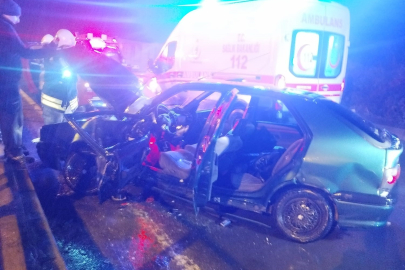 Tekirdağ'da Trafik Kazası: 3 Yaralı