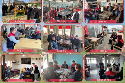 Edirne’de “Cuma Buluşmaları”nda Üreticilere Kapsamlı Bilgilendirme