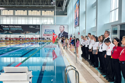 Edirne’deki Yüzme Karşılaşmalarında Açılış Seremonisi