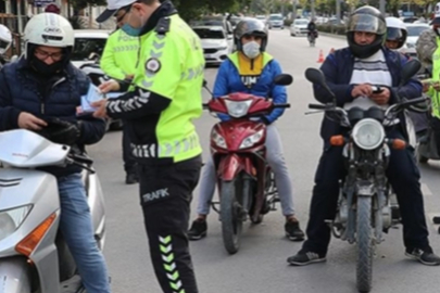 Keşan’da Motosiklet Sürücülerine Denetim