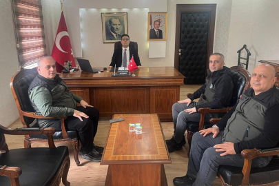 Orman ve Tarım Yetkililerinden Kaymakam Tutar’a Ziyaret