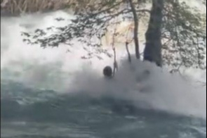 Tarsus'ta Kayıp Genç Akıntıya Böyle Kapıldı