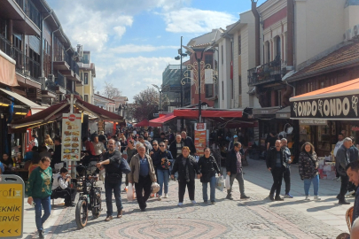 ‎Saraçlar’da Yoğunluk: Sıcaklık 21 Dereceyi Gördü
