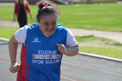 Edirne’de Özel Sporcular Yarıştı