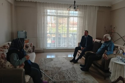 Kaymakam Özderin’den Vatandaş Ziyaretleri