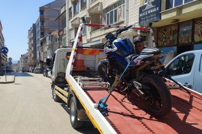 Keşan'da Plakasız Triportör Ve Motosiklete 92 Bin TL Ceza Kesildi