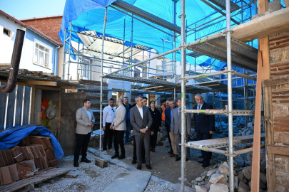 Vali Sezer, Çokalca Camii İhya Çalışmalarını İnceledi