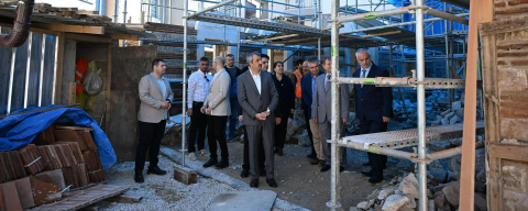 Vali Sezer, Çokalca Camii İhya Çalışmalarını İnceledi