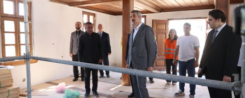 Edirne'deki Tarihi Şeyh Şüceaddin Camisi Yaklaşık Bir Ay Sonra İbadete Açılacak