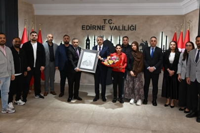 Vali Sezer’e Romanlar Günü Ziyareti