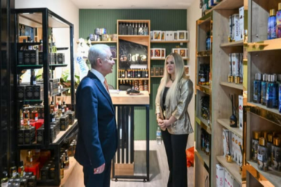 Vali Uğur Turan’dan Yeni Açılan İşletmeye Ziyaret