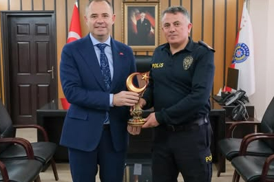 Başkan Bulut’tan Emniyet Müdürü Çamuroğlu’na Ziyaret