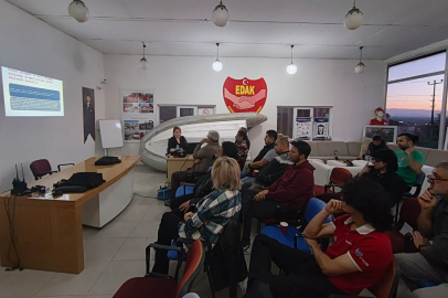 Dr. Dyt. Sıdal’dan EDAK’a Afette Beslenme Eğitimi