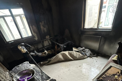 Elektrik Konağından Çıkan Dairedeki Yangın Söndürüldü