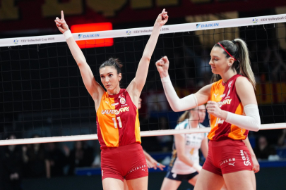 Galatasaray, Futbol ve Basketboldan Sonra Voleybolda da Avrupa'da Kupa Kazandı