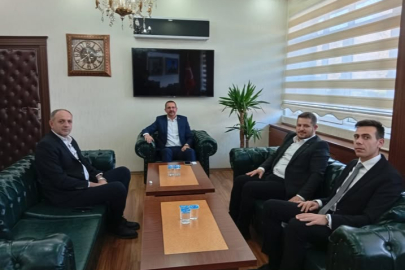 Pınarhisar Kaymakamı Özderin’e Ziyaret