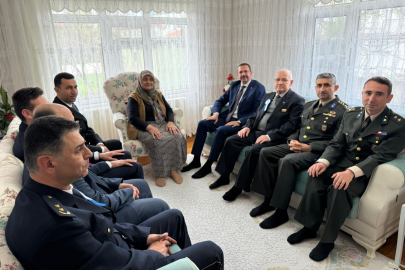 Pınarhisar’da Şehit Ailesine Anlamlı Ziyaret
