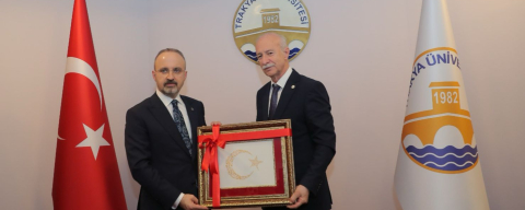 Bakan Yardımcısı Turan’dan Rektör Hatipler’e Ziyaret