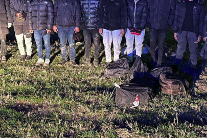 Edirne ve Kırklareli'nde 9 Düzensiz Göçmen Yakalandı