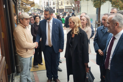 İYİ Parti’den Edirne’de Çarşı Pazar Çıkarması