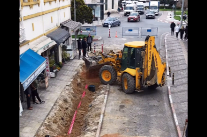 Babaeski’de Altyapı Çalışmaları Başladı