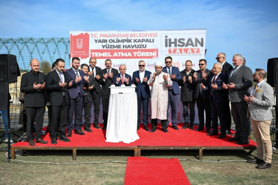 Pınarhisar’a Yarı Olimpik Yüzme Havuzunun Temeli Atıldı