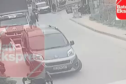 İki Motosikletin Çarpıştığı Kaza Kamerada