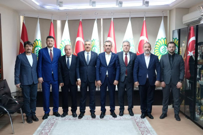 NKÜ Rektörü Şahin ve Beraberindeki Heyetten Trakya Birlik’e Ziyaret