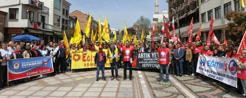 Edirne’de 3 Eğitim Sendikasından Ortak Tepki: “Artık Yeter!”