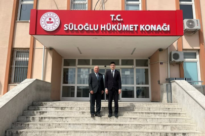 Edirne İl Ticaret Müdürü Kurt’tan Kaymakam Tutar’a Ziyaret