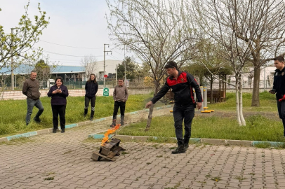 Huzurevinde Yangın Tatbikatı