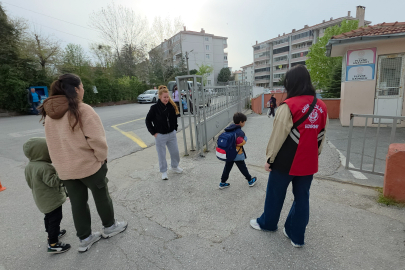 Edirne'de Okul Önlerinde Sıkı Denetim