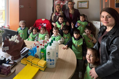 Kreş Öğrencilerinden Örnek Dayanışma